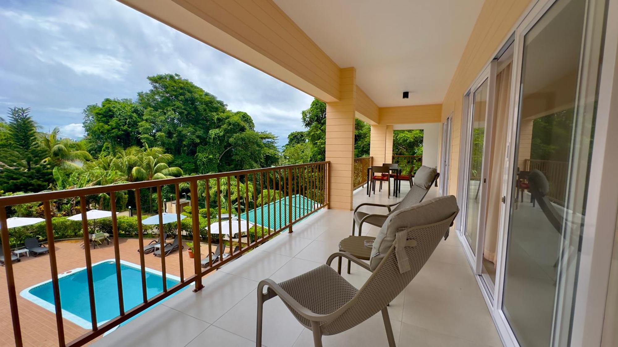 The Palm Seychelles Leilighet Bel Ombre Eksteriør bilde